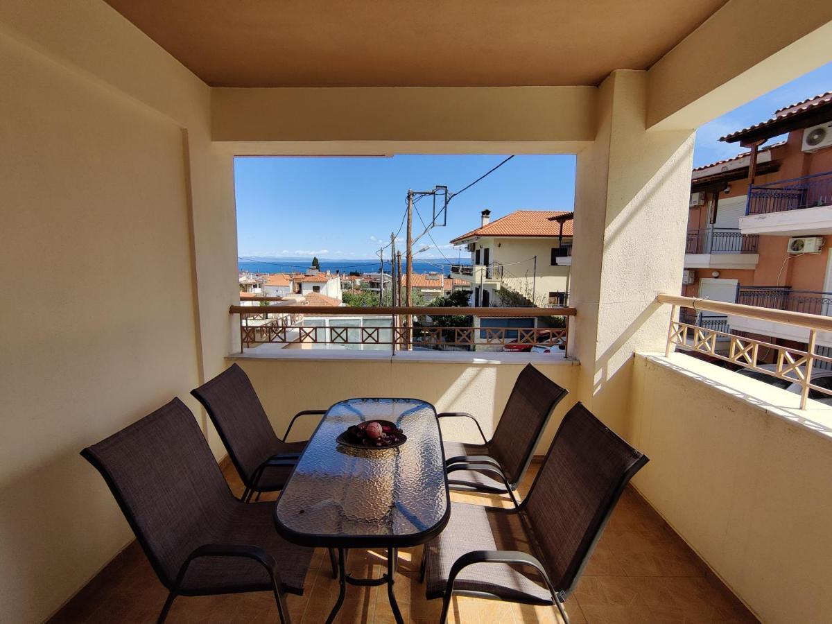 Astera - Seaview Apartment In Pefkohori Exterior photo